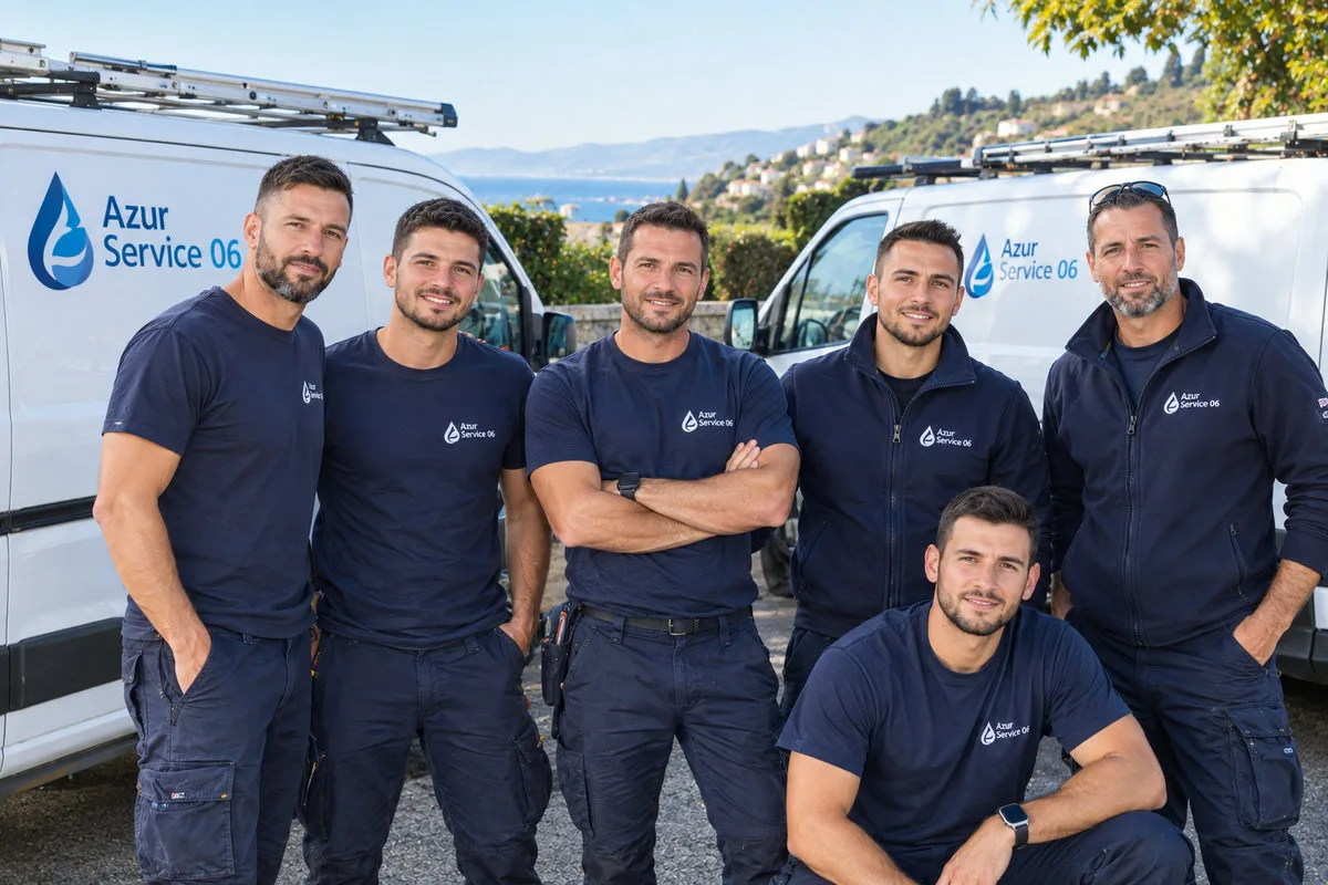 Les plombiers Azur Service 06 dans les Alpes-Maritimes (06)